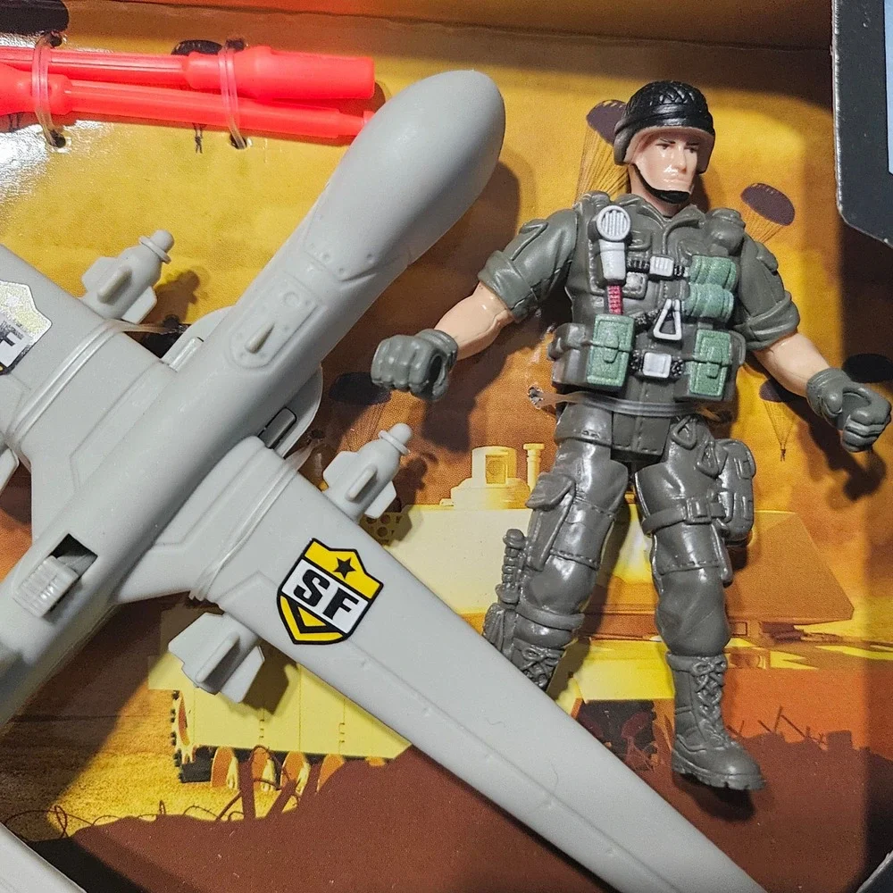 Soldier Force Command Playset Military Action Figure Drone 545327 New In Box